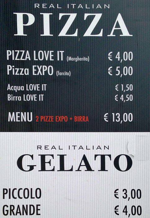 Menu di Love It - Real Italian Food 