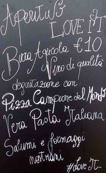 Menu di Love It - Real Italian Food 