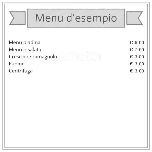 Menu di Rebelot 