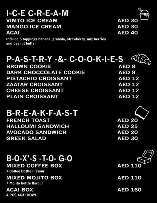 V Cafe Menu Menu For V Cafe Mussafah Sanaiya Abu Dhabi