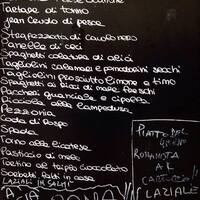 Osteria La Gensola Menu Menu For Osteria La Gensola Trastevere Roma