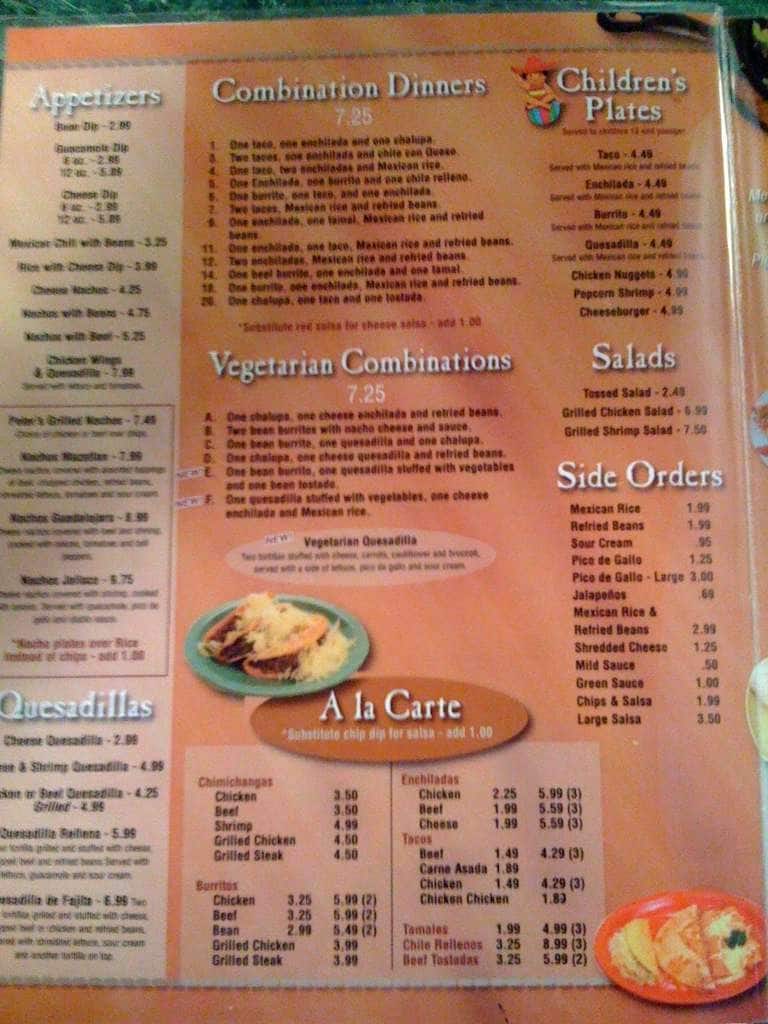 Mazatlan Mexican Restaurant Menu Urbanspoon Zomato Mazatlan Mexican Restaurant Joelton Menu