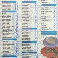 Nergis Pide Menu Menu For Nergis Pide Gumbet Bodrum