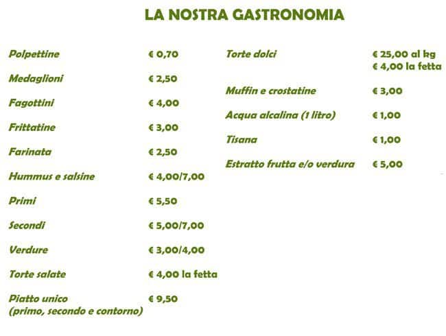 Menu di Il Mercato Verde 