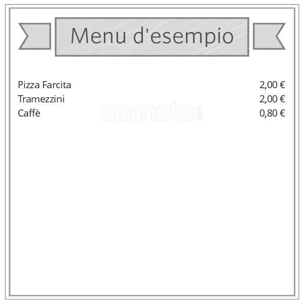 Menu di L'oasi Del Caffè Bar Tabacchi 