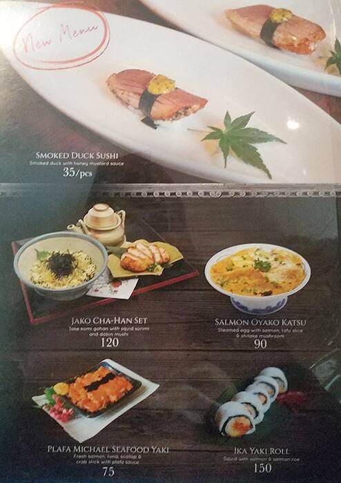 Sushi Masa Menu Menu For Sushi Masa Pluit Jakarta