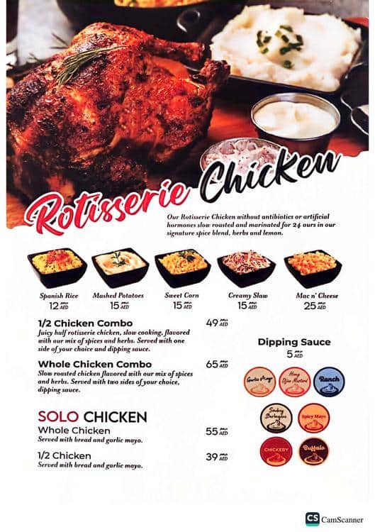 Menu of Mama Roma, Dubai Festival City, Dubai