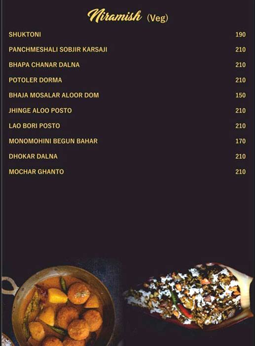 Menu at Kara Bong Café, Indore