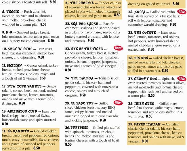 Menu At Lost Dog Cafe Arlington Washington Blvd menu-at-lost-dog-cafe-arlington-washington-blvd