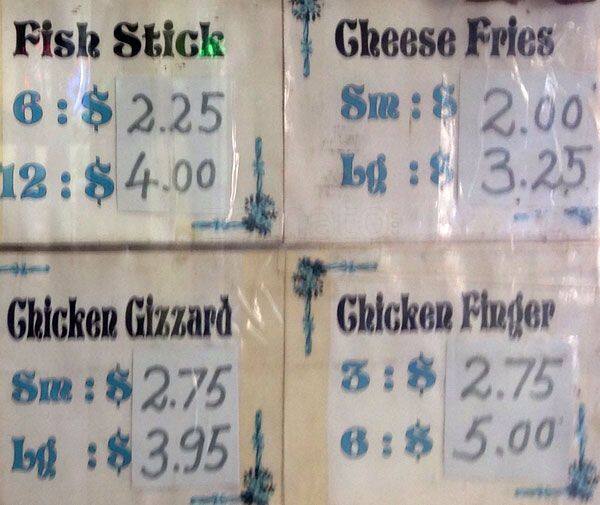 Menu at Salt & Pepper Deli III restaurant, Philadelphia