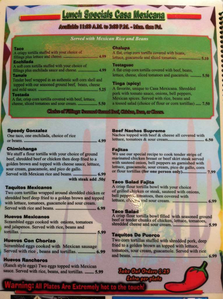 menu-at-casa-mexicana-restaurant-rhinelander