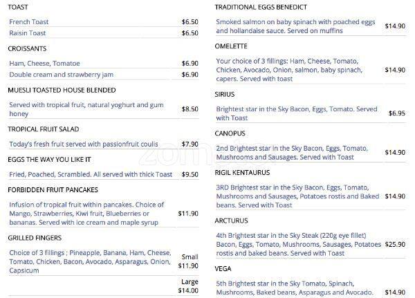 Menu At Galaxy Seafood And Mediterranean Restaurant Southport Galaxy Seafood And Mediterranean Menu