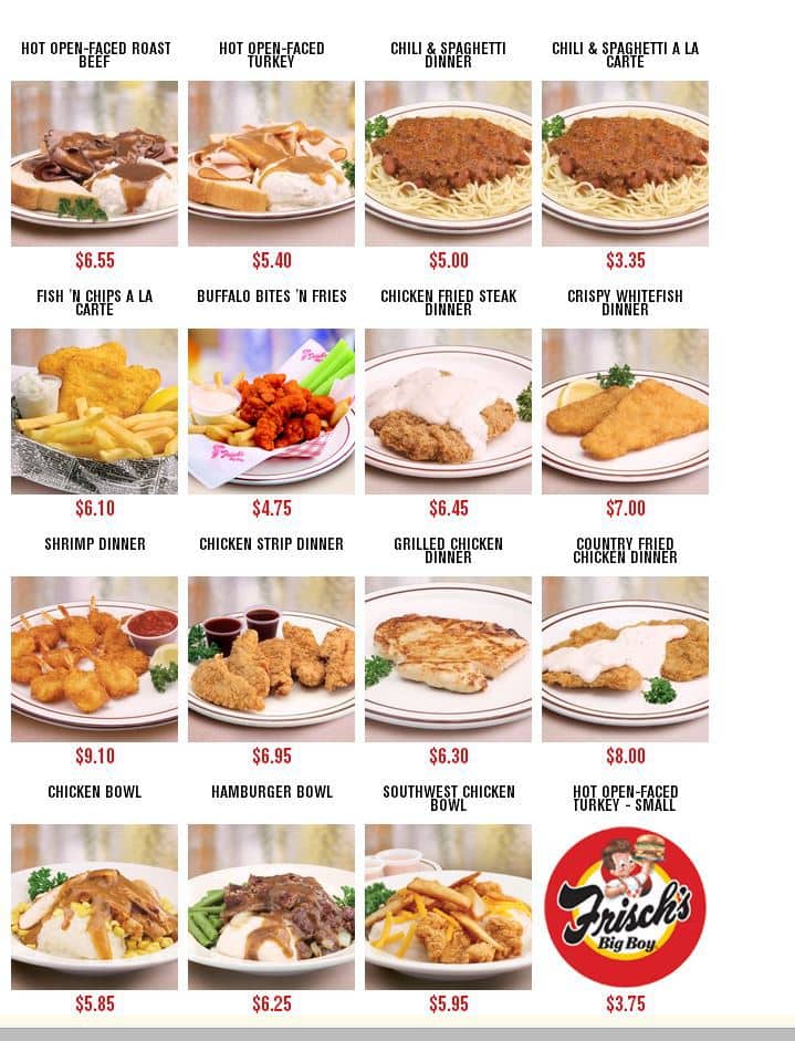 Frisch's Menu With Prices How do you Price a Switches?