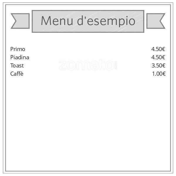 Menu di Caffè Max 