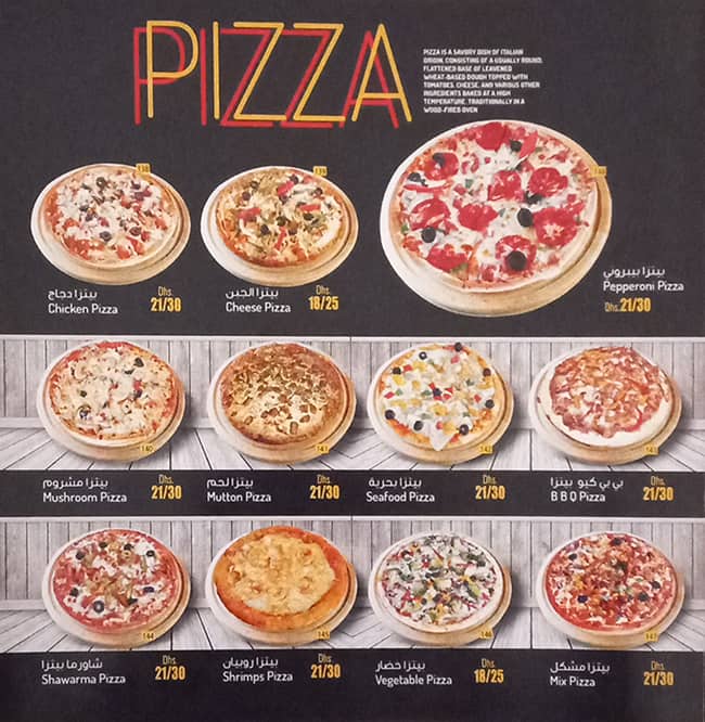 Menu at Sports Star Restaurant and Cafe, Dubai, Shop No.05