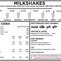 Gourmet Burger Kitchen Swords Menu Gourmet Burger Kitchen Swords Menu