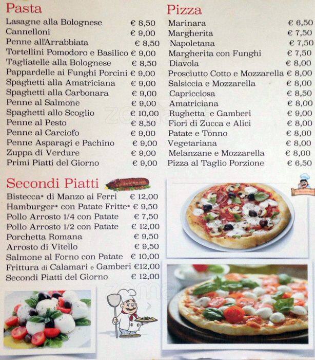 Pizza House меню