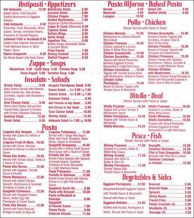 Knapp St. Pizza Menu, Menu for Knapp St. Pizza, Gerritsen Beach, New