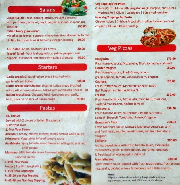 The Crispy Crust Menu, Menu for The Crispy Crust, NIBM Road, Pune Zomato