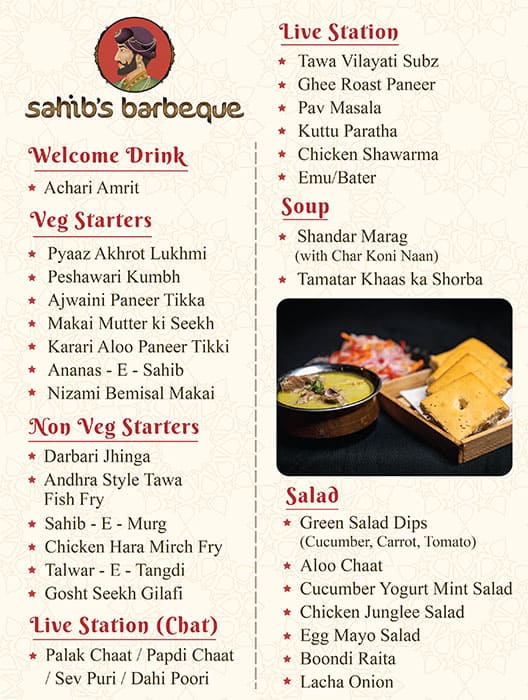 Sahibs bbq on sale