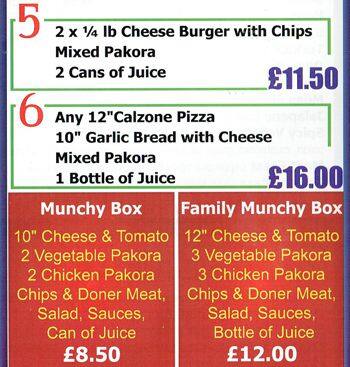 Carta de Istanbul Takeaway