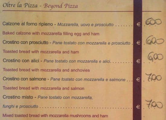 Menu di Ristorante "Dal Sardo" 