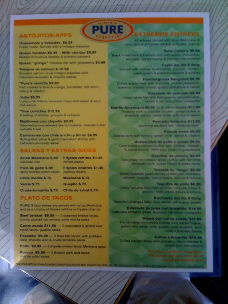 pure-taqueria-menu-menu-for-pure-taqueria-alpharetta-atlanta-urbanspoon-zomato