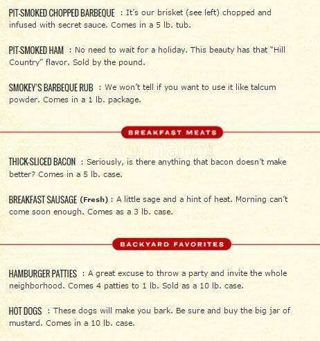 Smokey Denmark Sausage Menu Menu For Smokey Denmark Sausage