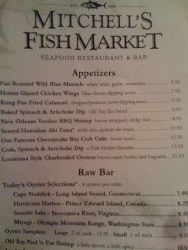 Columbus Fish Market Menu Unique Market News