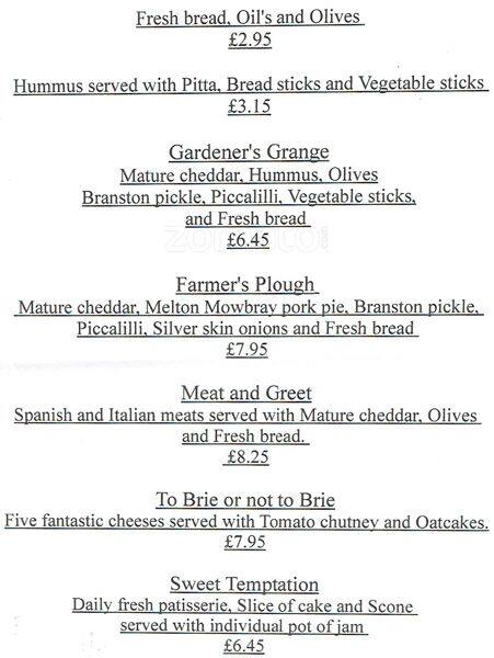 Scotch Hop menu