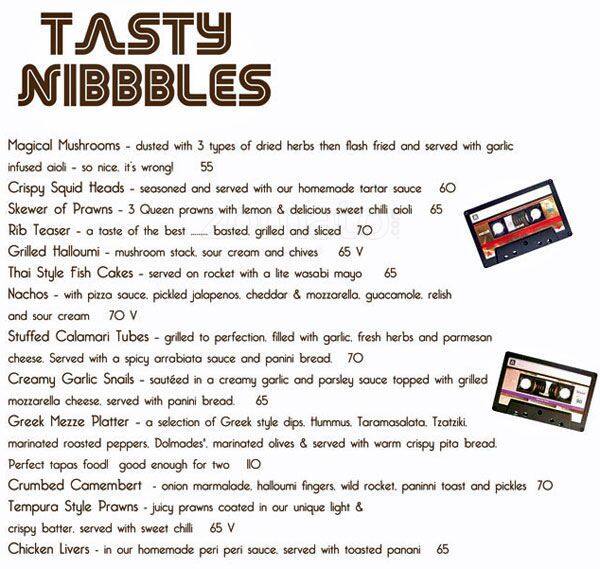 Sand Bar Menu, Menu for Sand Bar, La Mercy, Durban Zomato SA