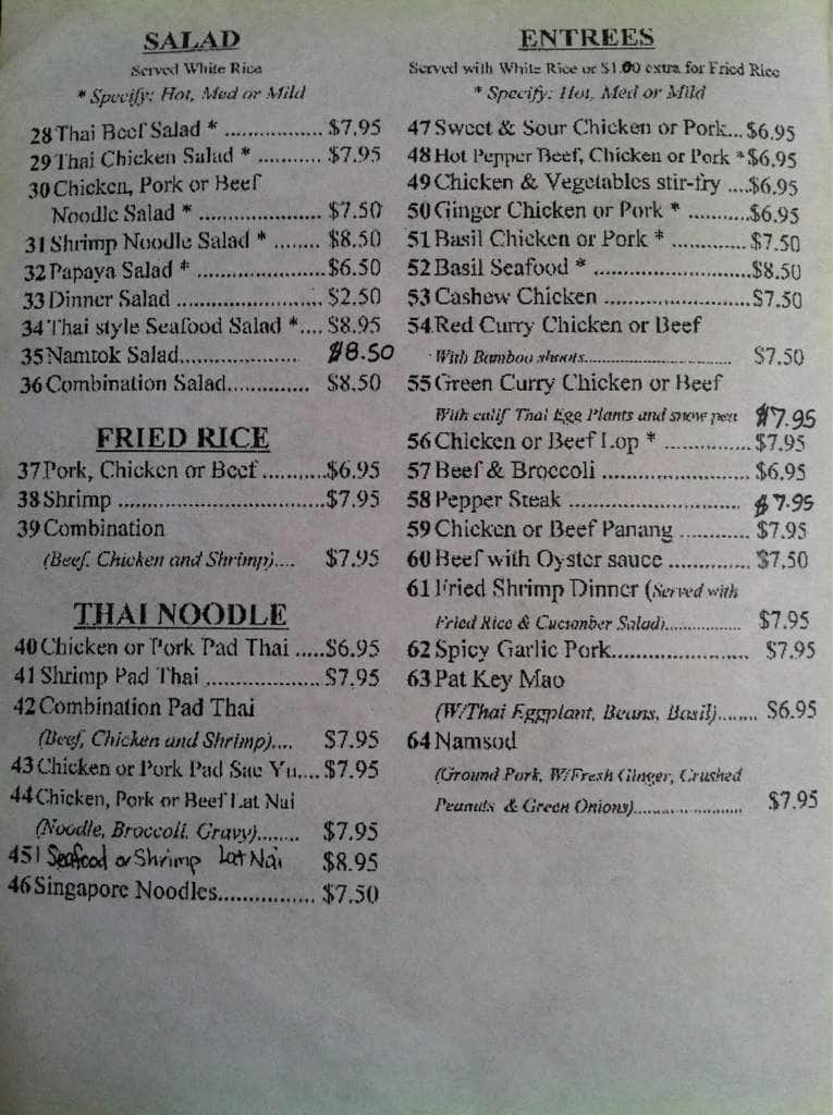 Menu at Racetrack Cafe, Fort Walton Beach