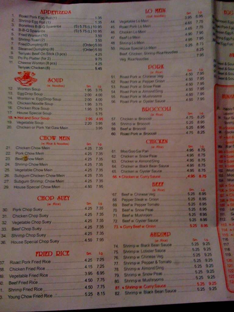 Main Moon Menu Menu For Main Moon Ashtabula Ashtabula