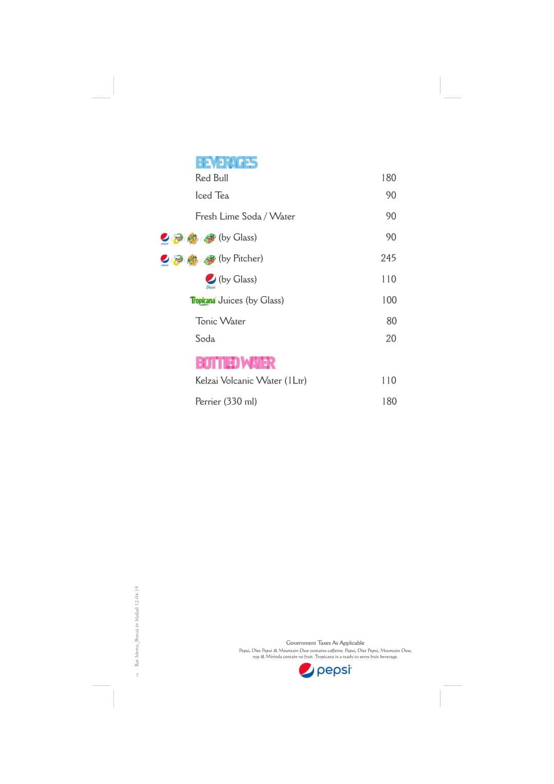 Sigree Global Grill Powai menu