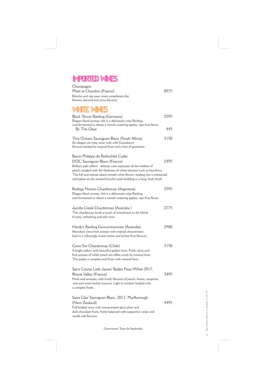 Sigree Global Grill Powai menu