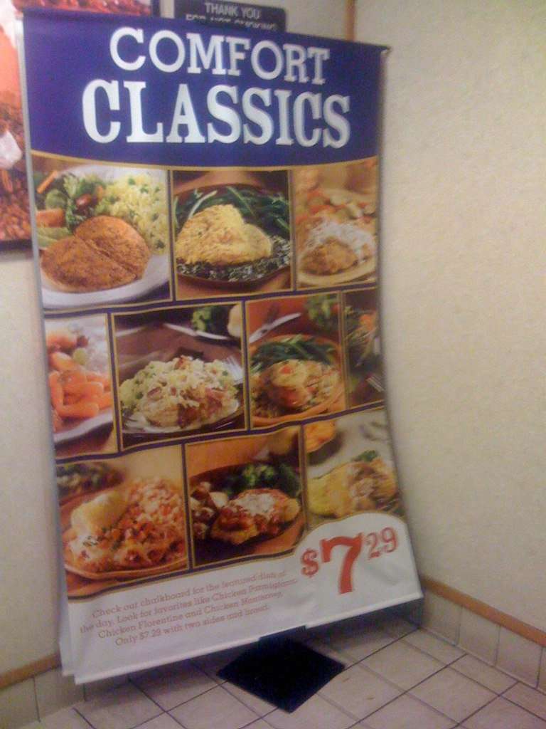 Menu at Piccadilly Cafeteria, Shreveport, 789 Shreveport Barksdale Hwy