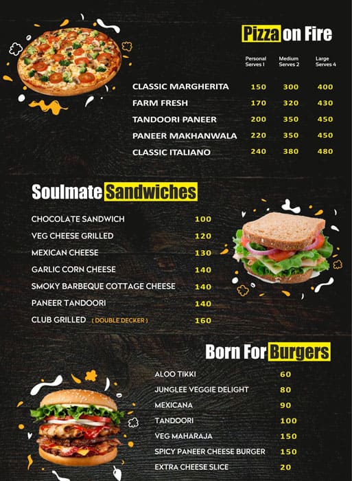 Menu at Pokket Cafe Mukai Chowk, Kiwale, Ravet, Pune, Pune