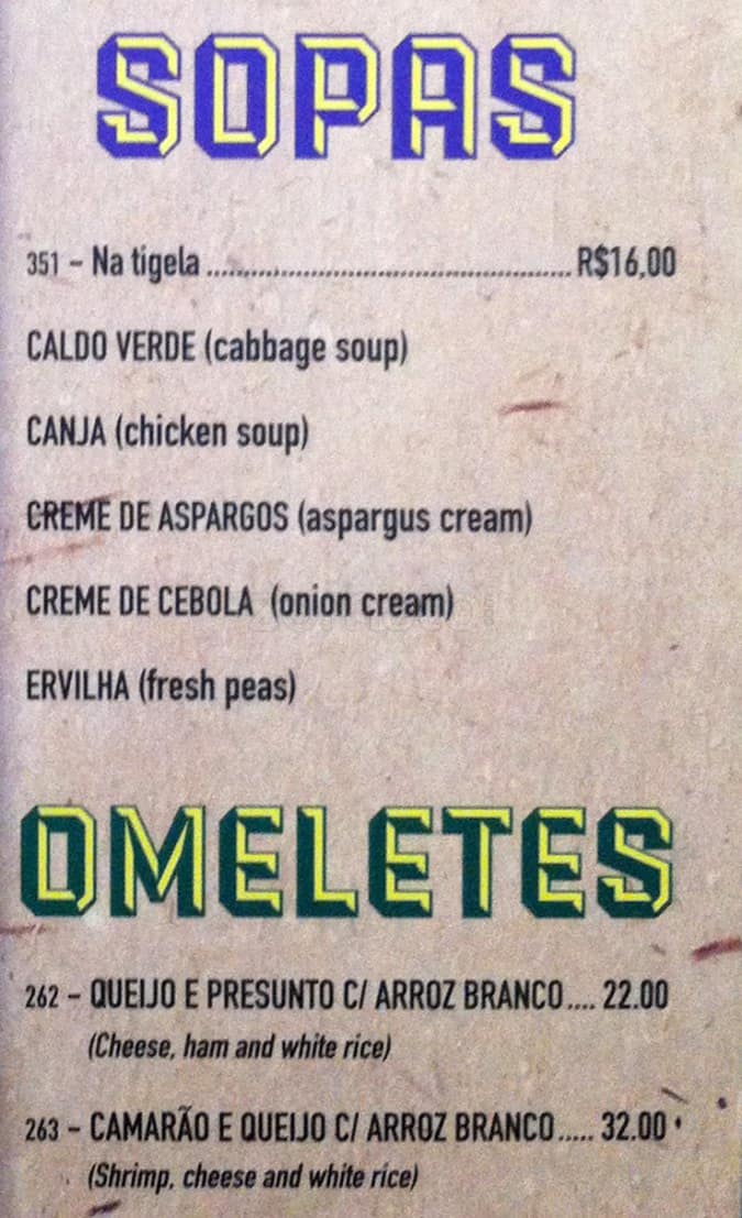 Planeta do Chopp cardápio