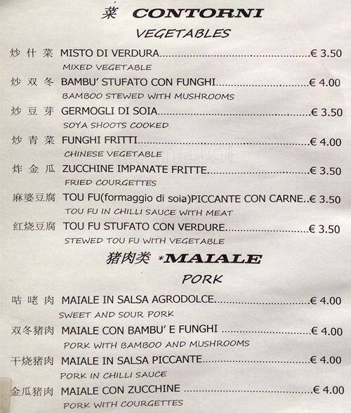 Menu di Speciale Royal 