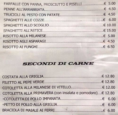 Menu di Speciale Royal 