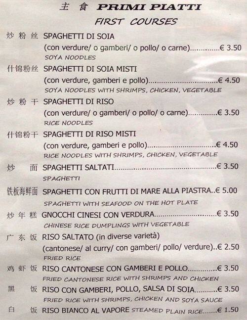 Menu di Speciale Royal 