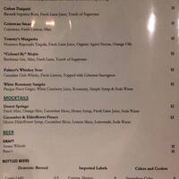 La Terrasse Fairmont Chateau Laurier Menu La Terrasse Fairmont Chateau Laurier Menu