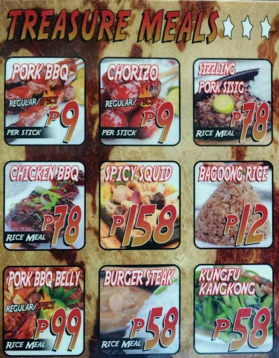 Barbecue Jones Menu, Menu for Barbecue Jones, Basak, Lapu-Lapu City ...