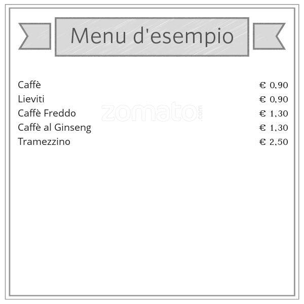 Menu di Bar One 