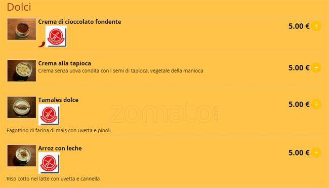 El Pueblito menu