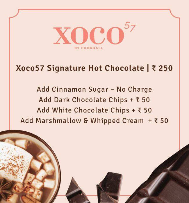 Foodhall menu
