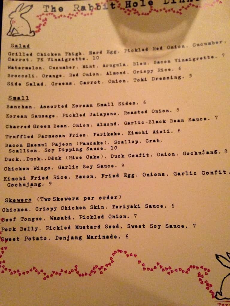 The Rabbit Hole Menu, Menu for The Rabbit Hole, Midtown/Phillips, Twin Cities Urbanspoon/Zomato