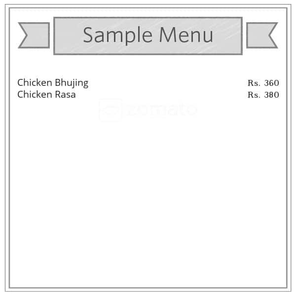 Agashi Bhujing Center menu