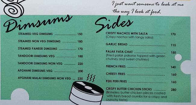 Lockup menu