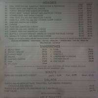 S J Grocery Deli Menu Menu For S J Grocery Deli Ashley Scranton